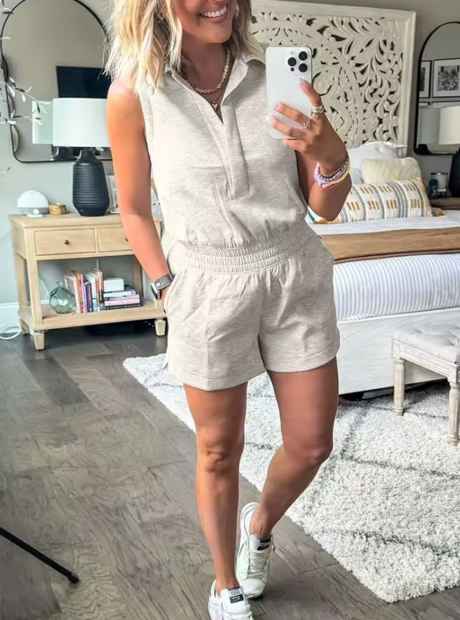 Zomerflare Jumpsuit Voor Dames | 33% Korting
